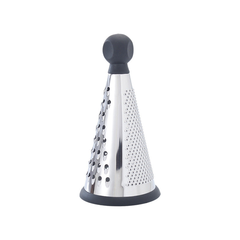 Ergonomic stainless steel kitchen grater with non-slip handle Stornfield
