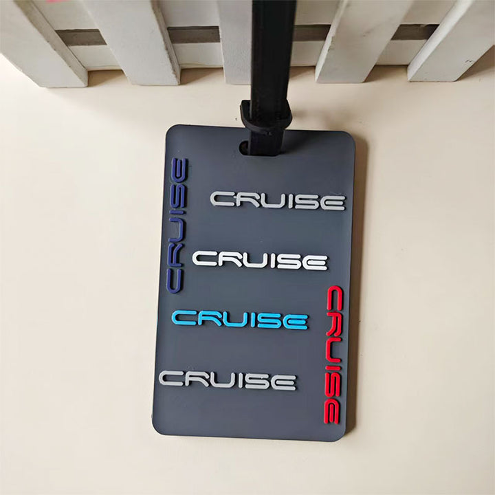 Unisex Luggage Tag with Original Golf Theme Bowlift