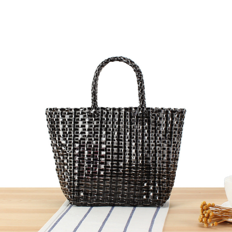 Refined wicker tote bag Stornfield