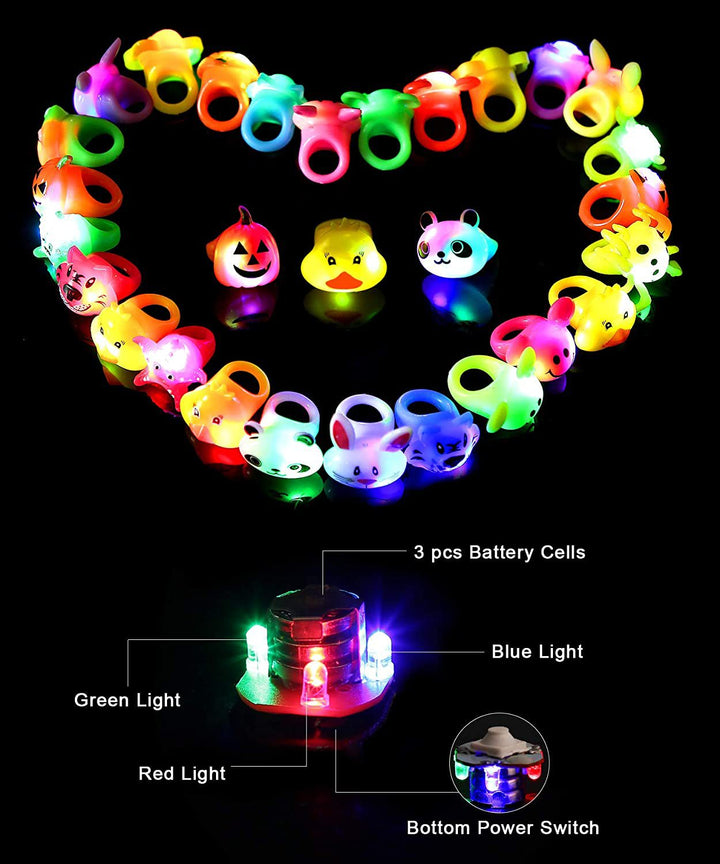 Unisex glow-in-the-dark Tierfiguren Stornfield