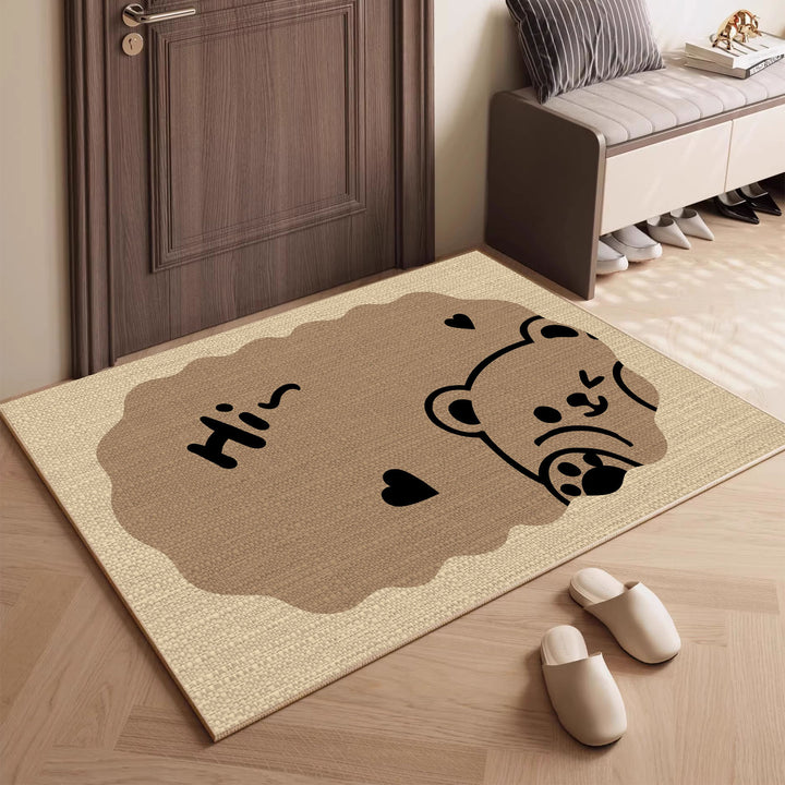 Geometric Pattern Entryway Mat