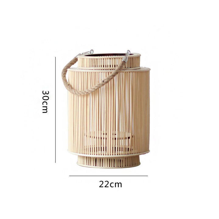 Decorative Rattan Lantern Stornfield