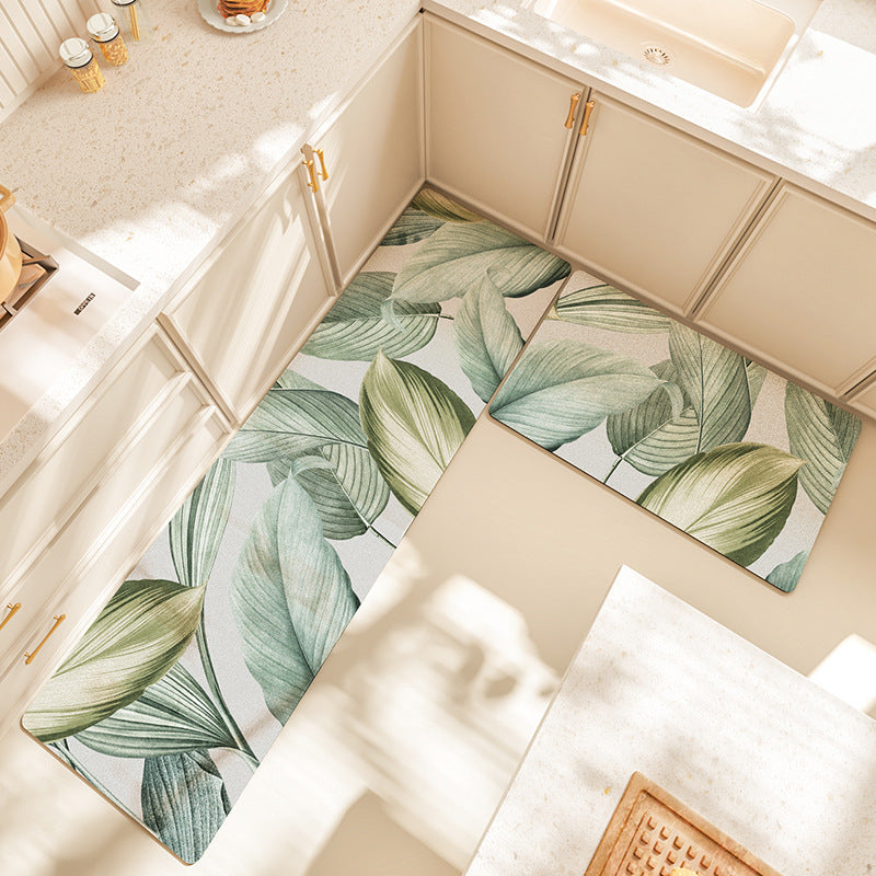 Floral Pattern Comfort Mat