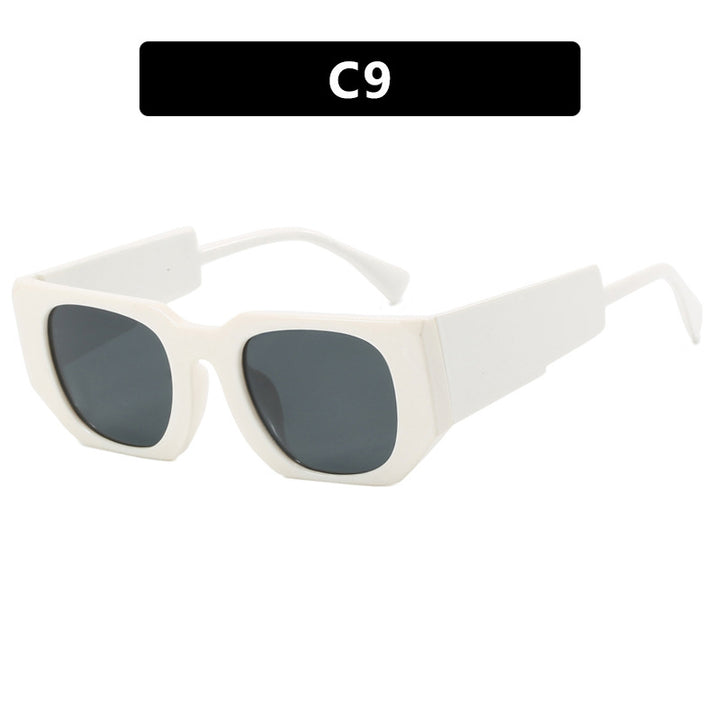 Ladies oversized sunglasses with geometric frame and UV protection Stornfield
