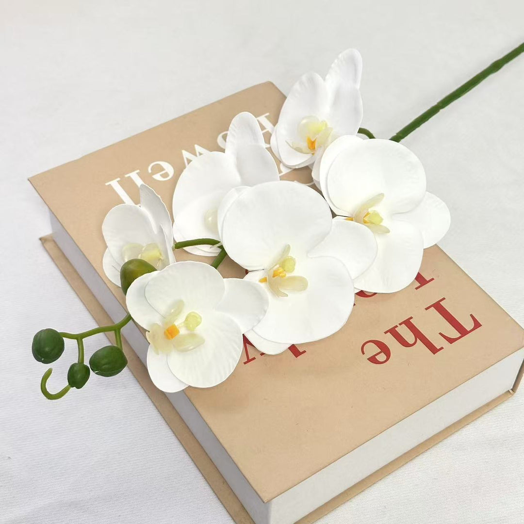 Elegant Artificial Orchid Arrangement for Home Decor