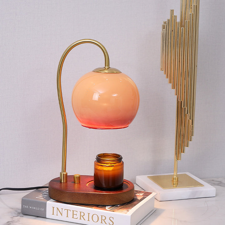 Artisanal Glass Table Lamp