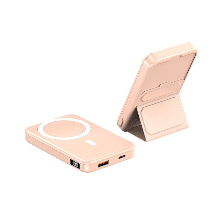 Portable power bank with integrated stand and LCD display Stornfield