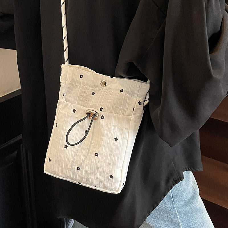 Drawstring Crossbody Bag