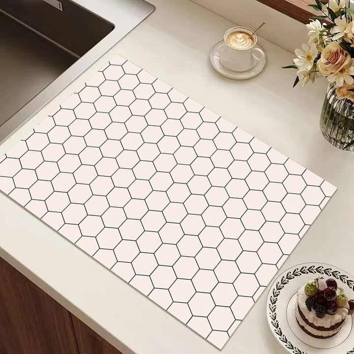 Playful Textured Kitchen Mat Stornfield