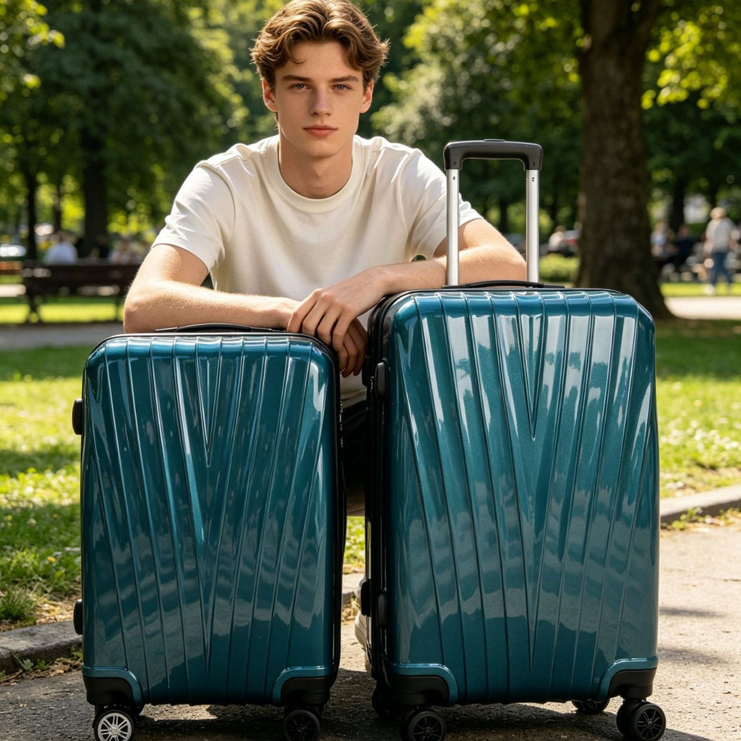 Unisex Sturdy Multi-Size Hard Shell Luggage Set Stornfield