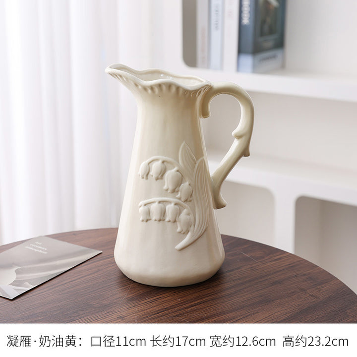 Decorative Ceramic Pitcher