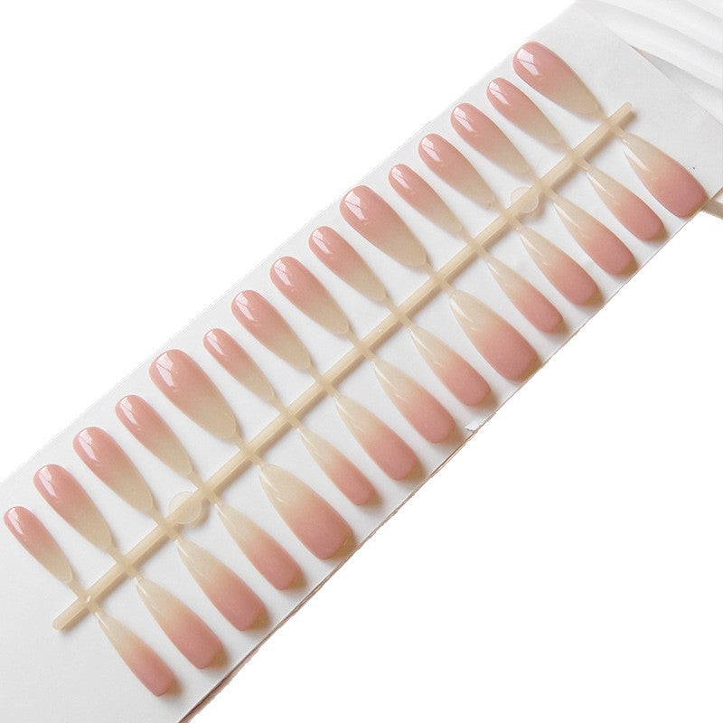 Artificial Nude Fingernails in the Elegant Ombre Look Stornfield