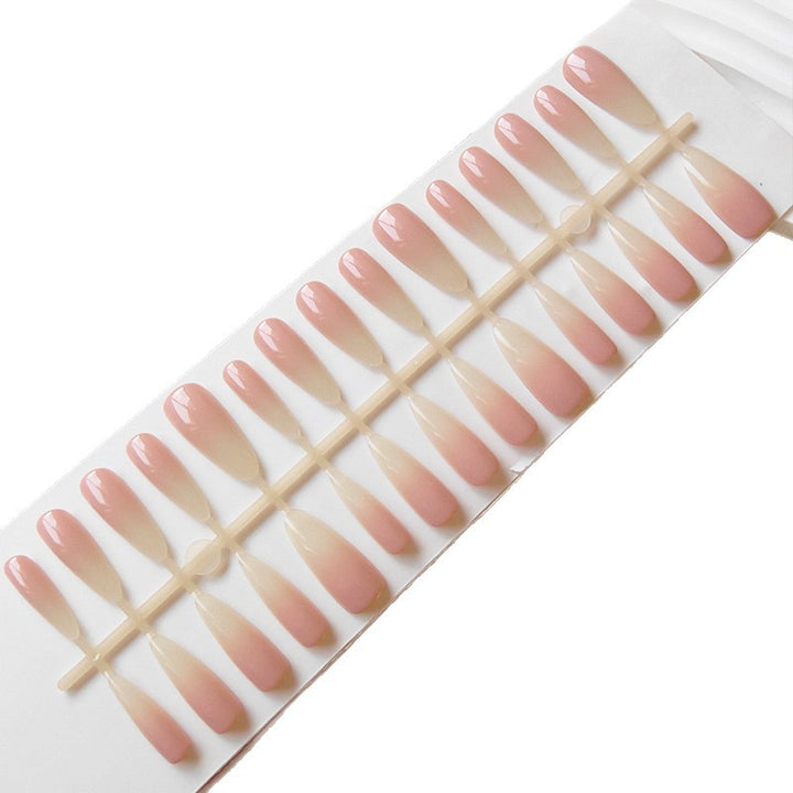 Artificial Nude Fingernails in the Elegant Ombre Look Stornfield