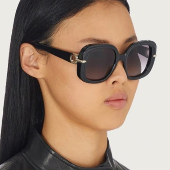 Women's square sunglasses with luxurious metal accent Stornfield