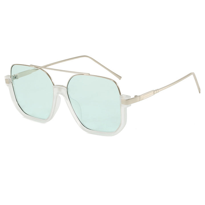 Women's Fashion Sunglasses with Curved Metal Frame and UV Protection Stornfield