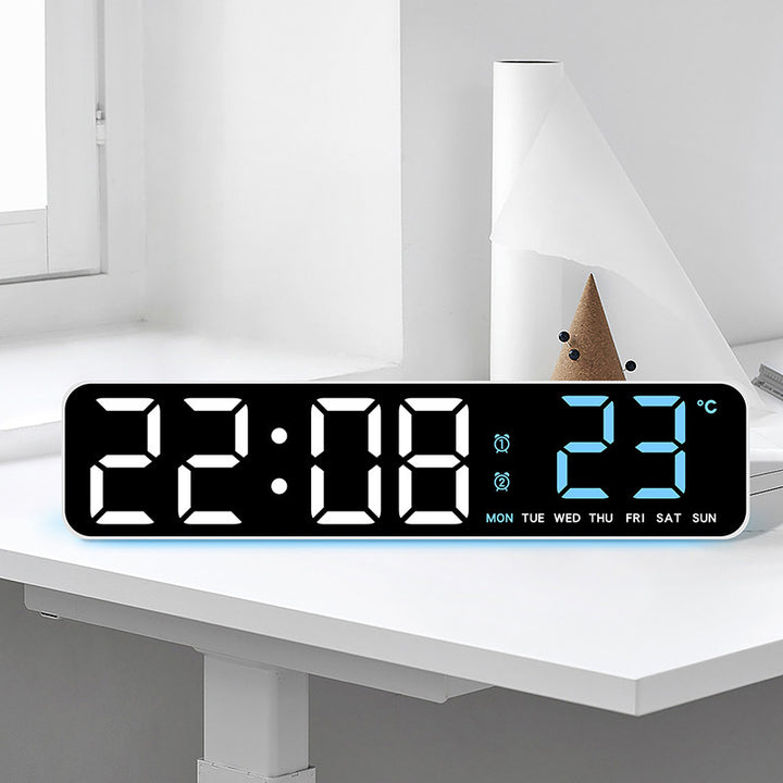 Digital Alarm Clock with Temperature Display Stornfield