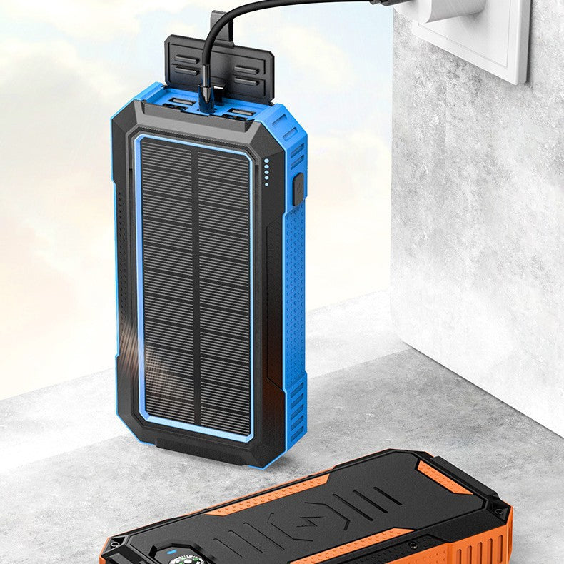 Robust Outdoor Power Bank with Integrated Fast Charging Function and LED Display Stornfield
