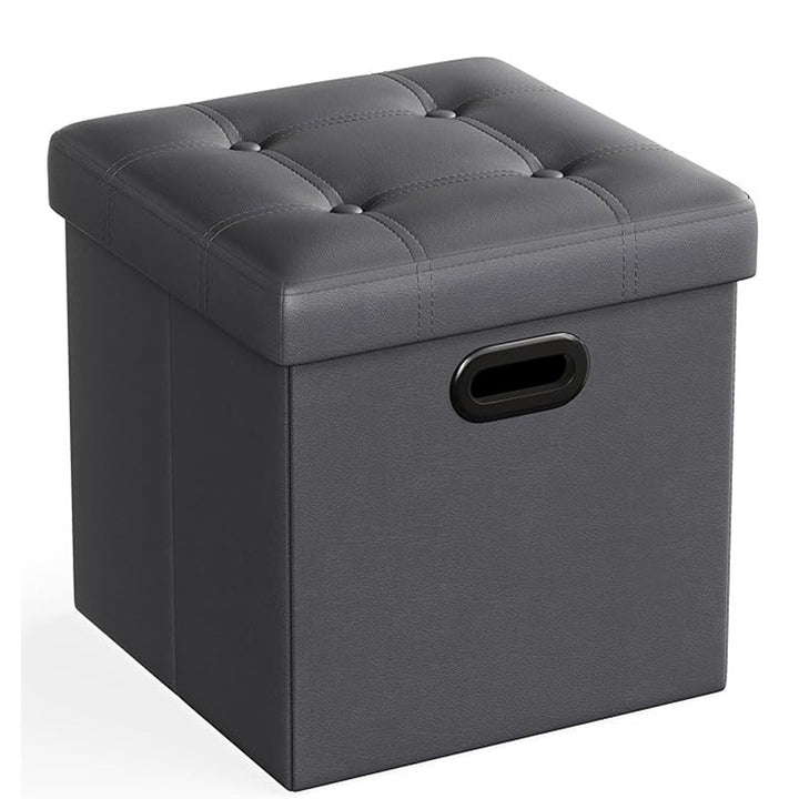 Versatile Upholstered Storage Stool Stornfield