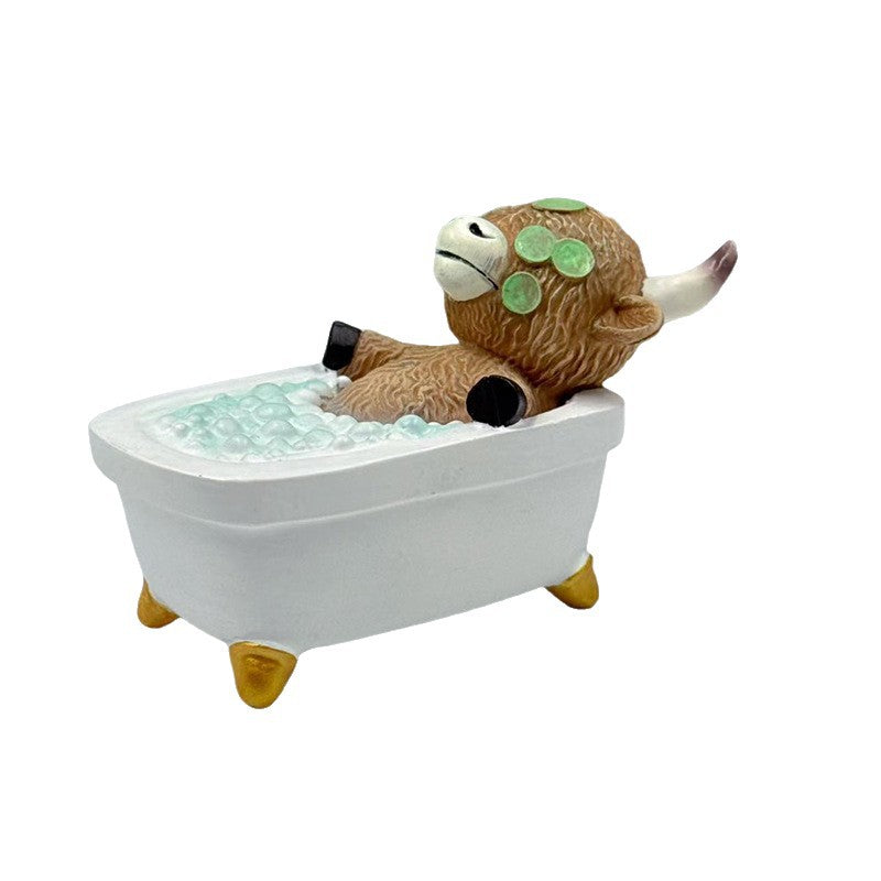 Duck figure in stylish relaxation bath Stornfield