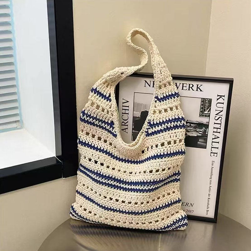 Crocheted Tote Bag with Large Interior Stornfield