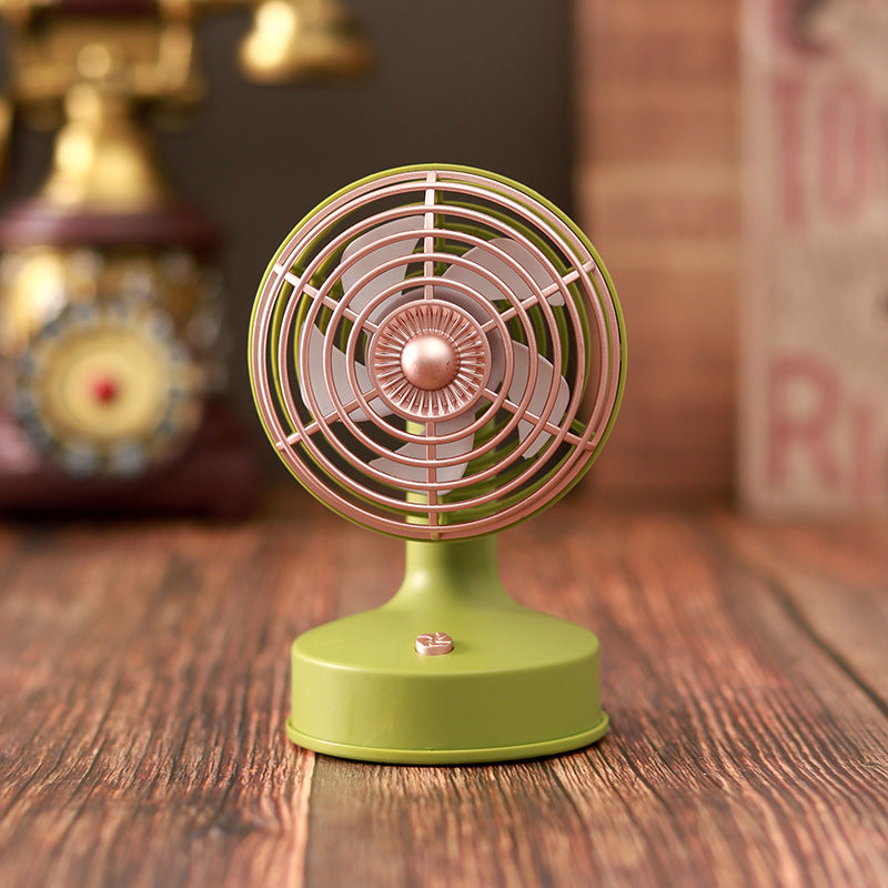 Unisex nan compact portable USB rechargeable mini desk fan with adjustable tilt Stornfield