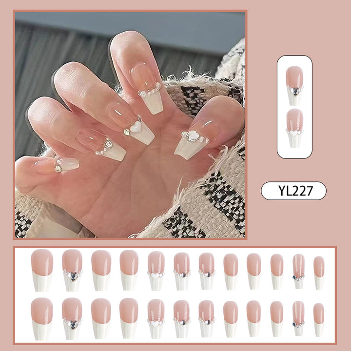 Artful nail extensions with 3D elements Stornfield