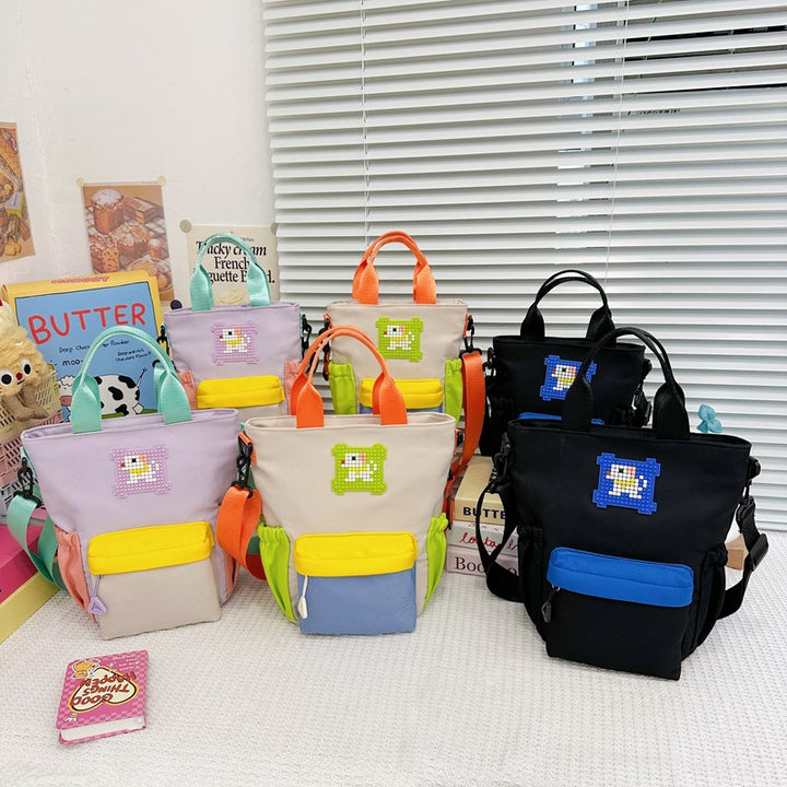 Mini handbag with colorful accents and practical carrying system Stornfield