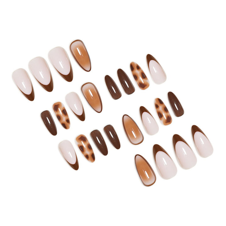 Artistic Decorative Stiletto Press-On Nails Stornfield