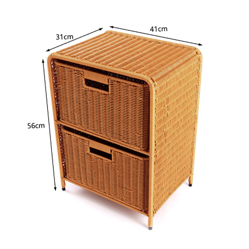 Multi-Drawer Woven Storage Chest Stornfield