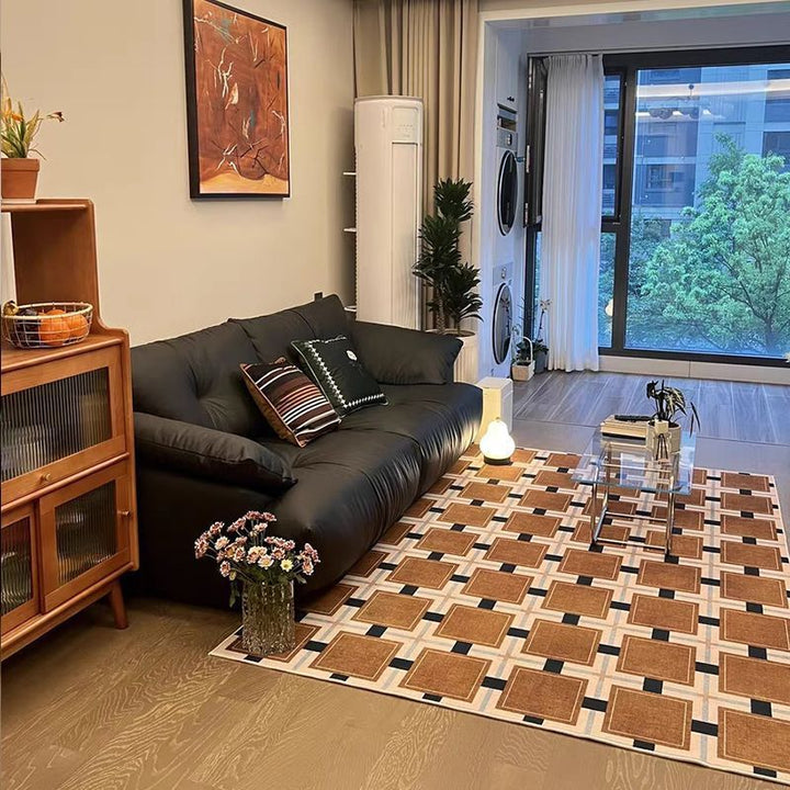 Modern Geometric Pattern Area Mat