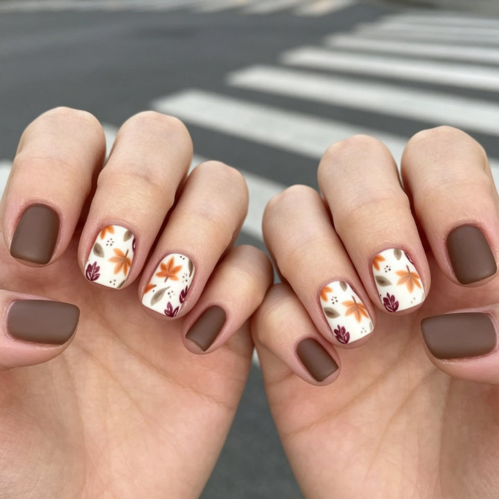 Elegant Floral Acrylic Nail Art Enhancements Stornfield 1789915567