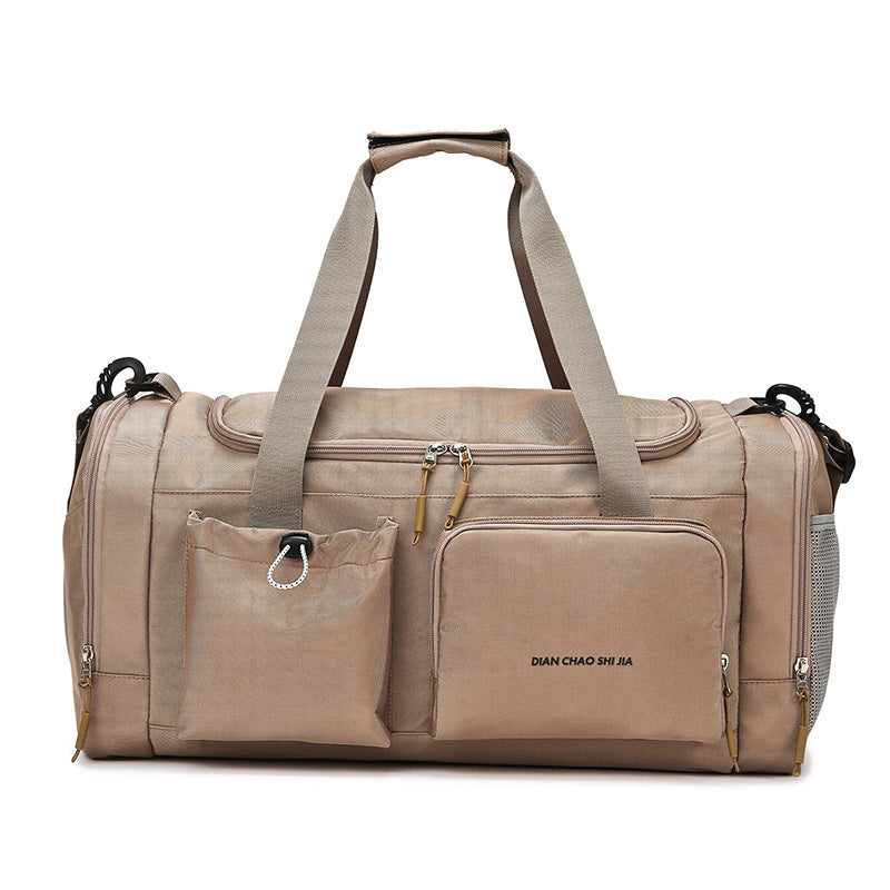 Spacious Multi-Compartment Sports Duffel Bag