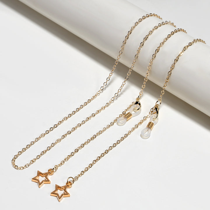 Stylish Star-Embellished Eyewear Chain Stornfield