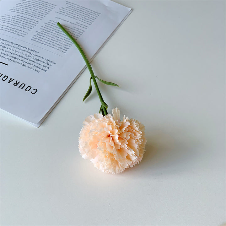 Faux Carnation Flower Stem