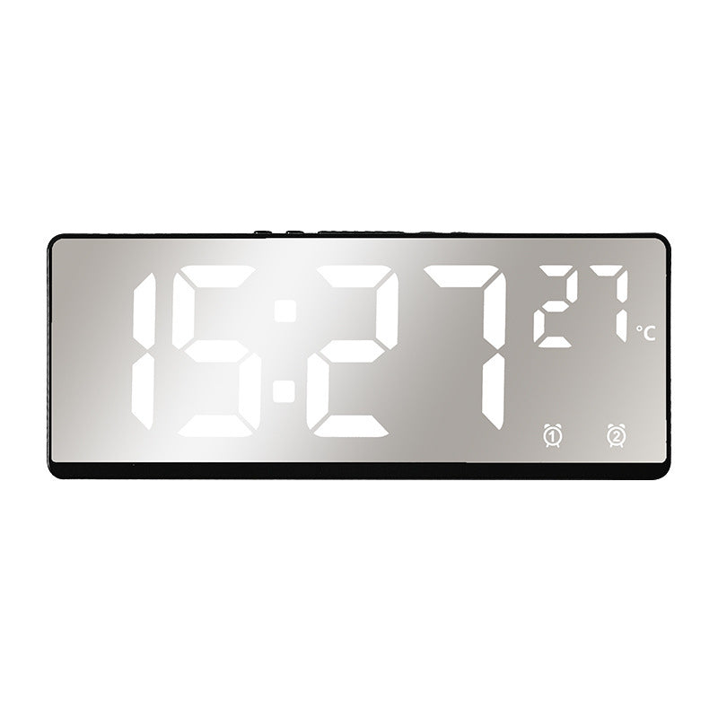 Digital alarm clock with mirror display and temperature function Stornfield