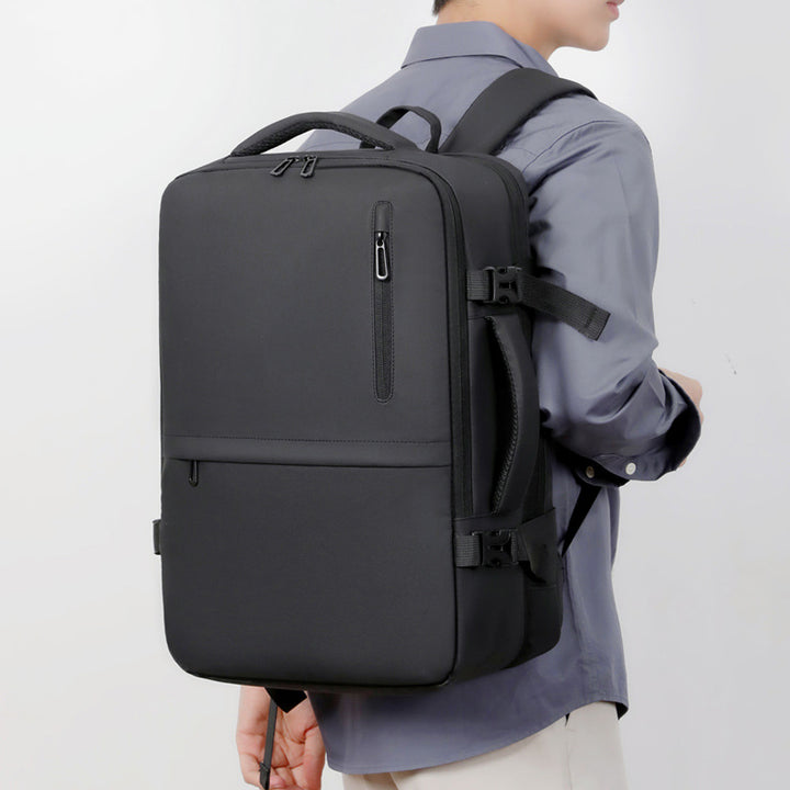 Stylish backpack with laptop compartment and ergonomic shoulder straps Stornfield