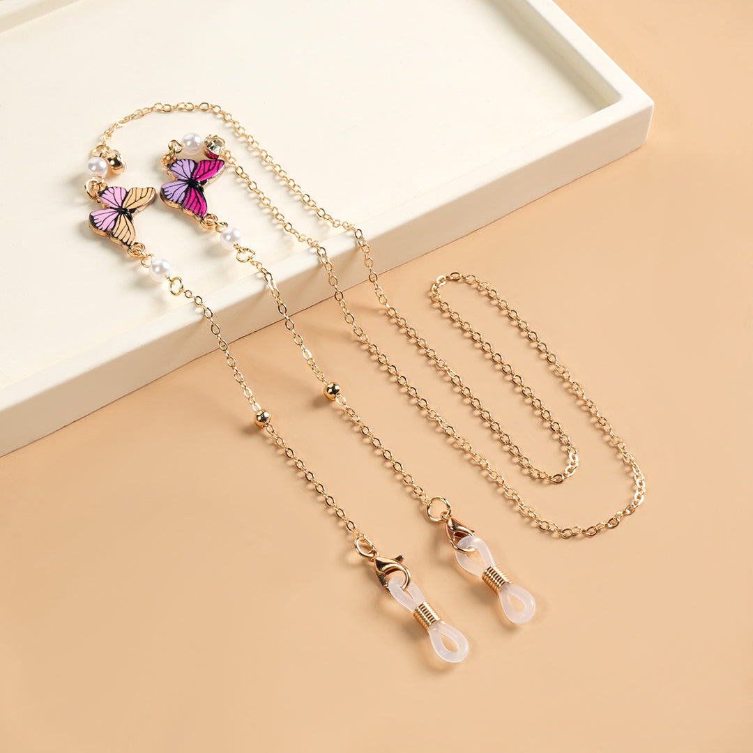 Butterfly-Themed Eyewear Necklace Stornfield