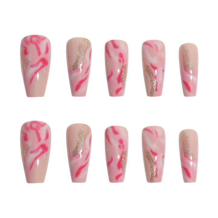 Marble Design Nail Art Stornfield