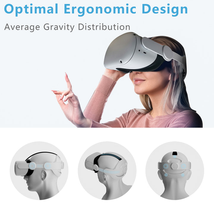 Customizable VR Headset Support Strap Stornfield