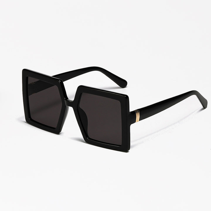 Ladies geometric sunglasses with modern, wide frame Stornfield