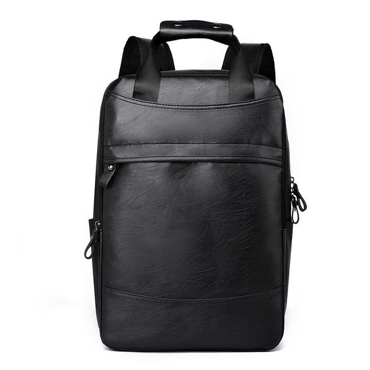 Professional Leather Laptop Backpack Stornfield
