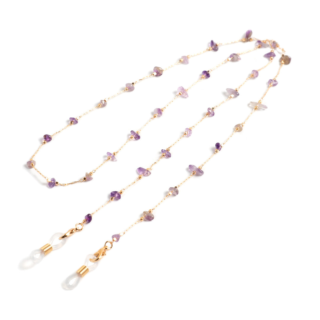 Delicate Gemstone Bead Eyewear Chain Stornfield