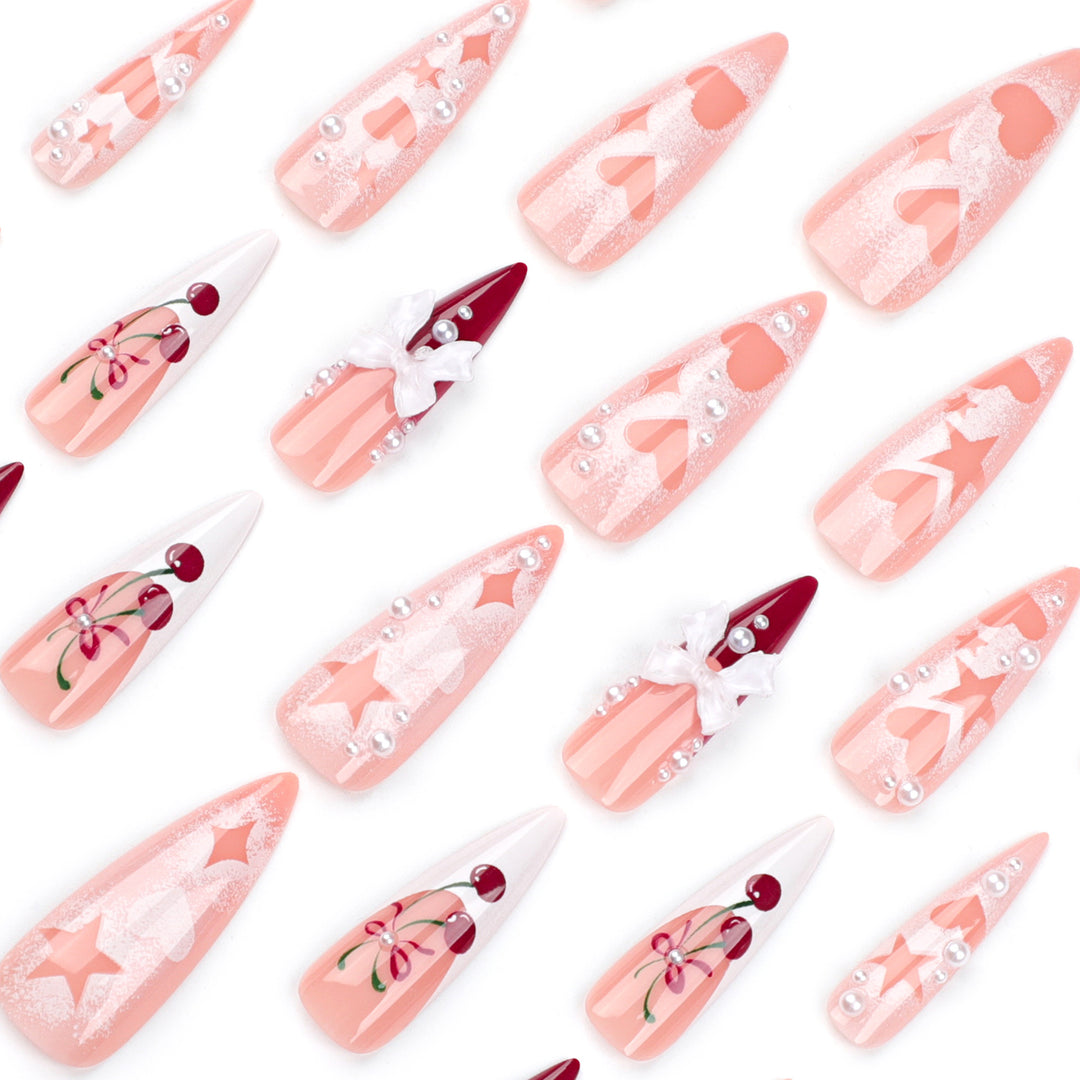 Artificial Nail Art with Festive Designs Stornfield
