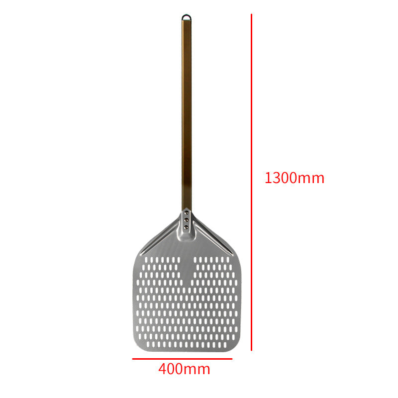 perforated aluminum pizza peel with extra-long ergonomic handle Stornfield