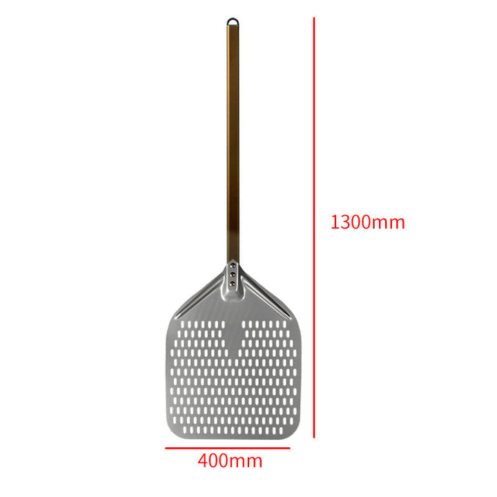 perforated aluminum pizza peel with extra-long ergonomic handle Stornfield