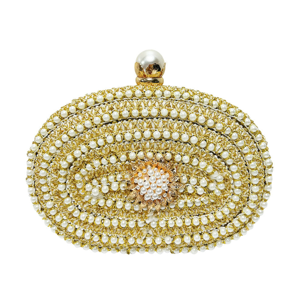 Elegant Beaded Evening Handbag