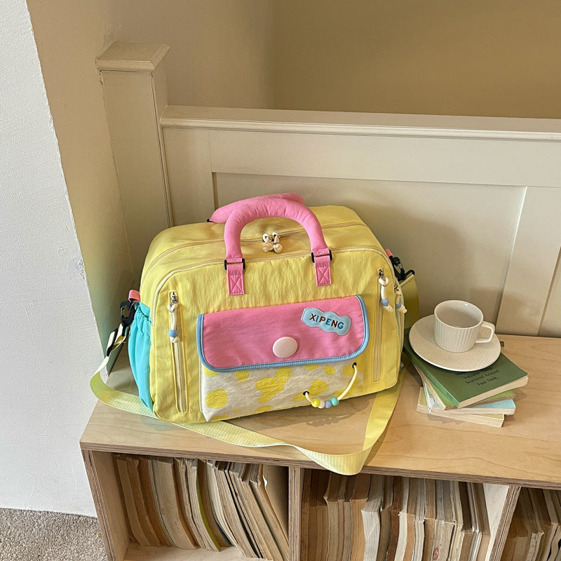 Trendy Multi-Pocket Utility Duffle Bag Stornfield