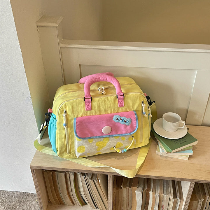 Trendy Multi-Pocket Utility Duffle Bag Stornfield