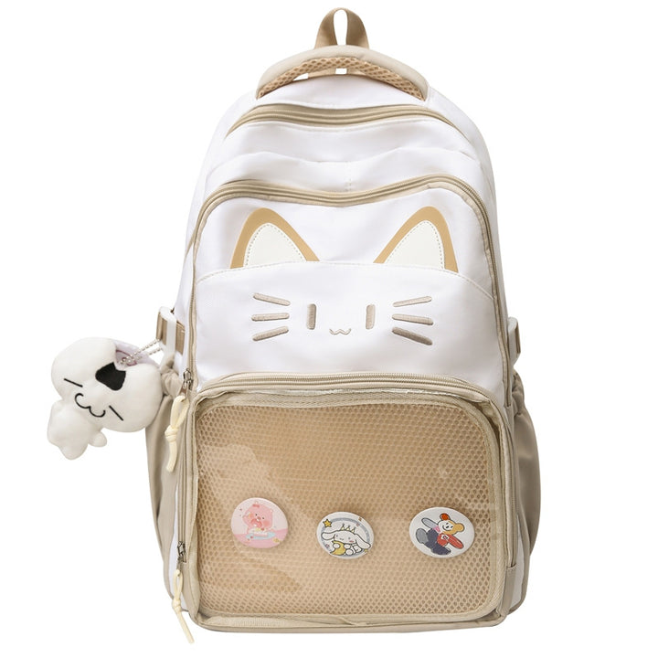 Cute Cat-Themed School Backpack Stornfield