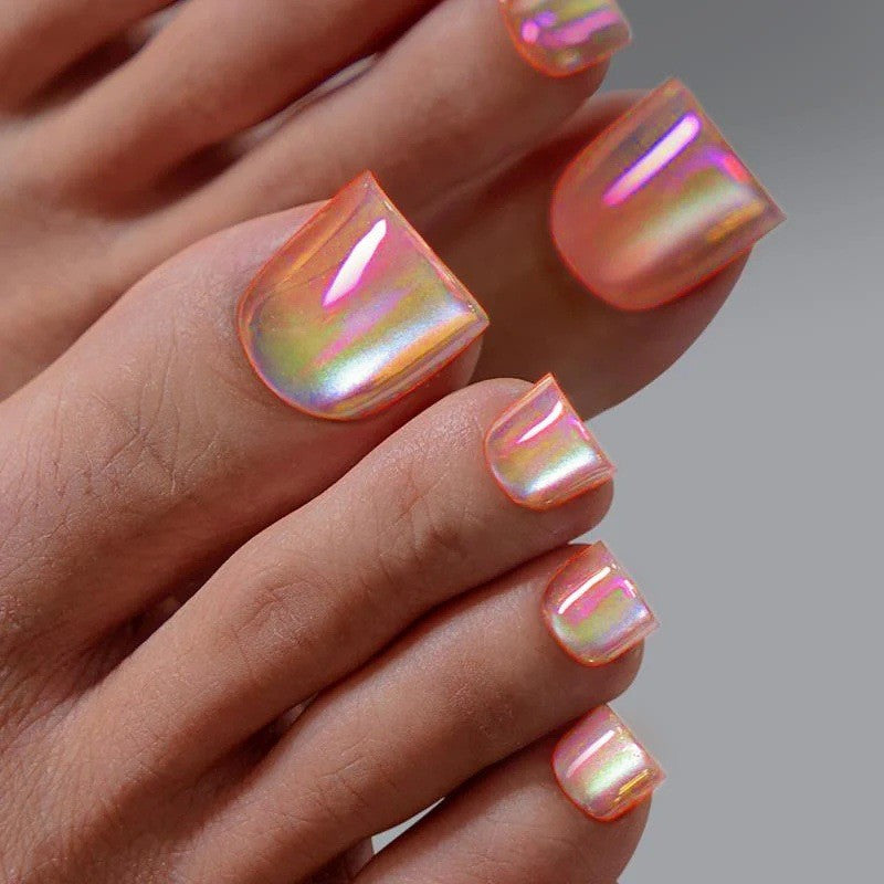Premium Glossy Press-On Toenails Stornfield